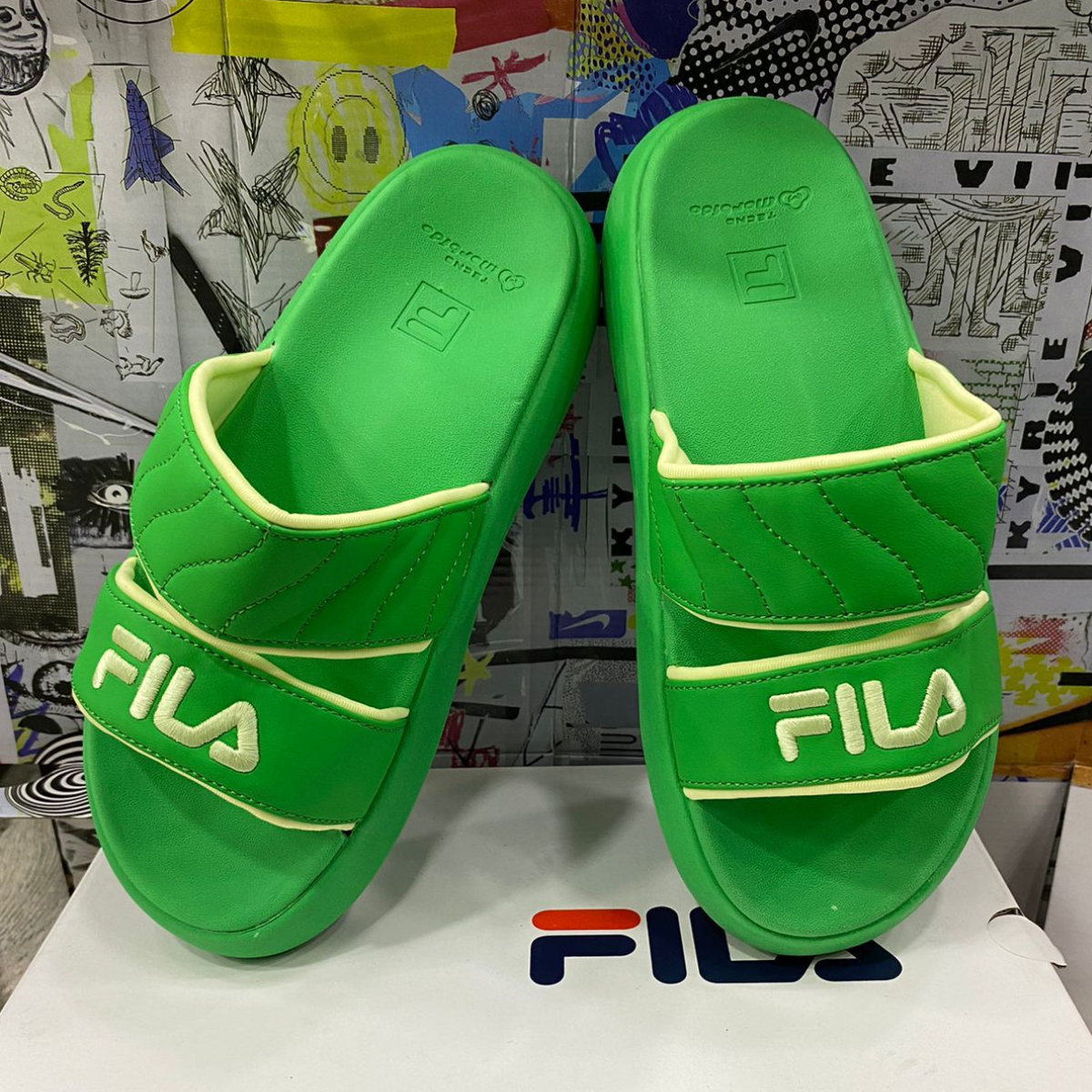 chanclas mujer fila verde Comprar en tienda onlineshoppingcenterg Colombia centro de compras en linea